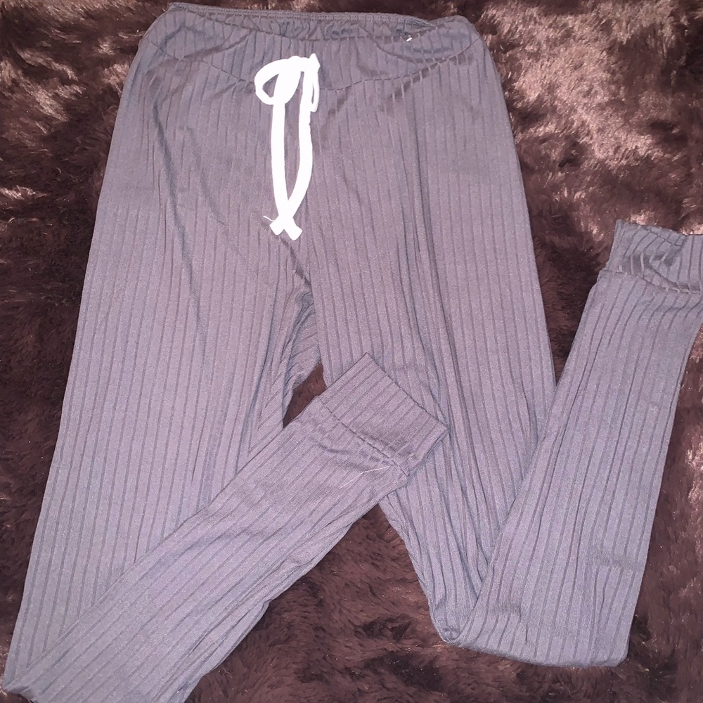 Gray Leggings
